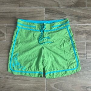 Athleta Green and Blue Board Shorts